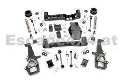 HÖHERLEGUNGSFAHRWERK - 4" ROUGH COUNTRY LIFT KIT - DODGE RAM 1500 4WD 09-11